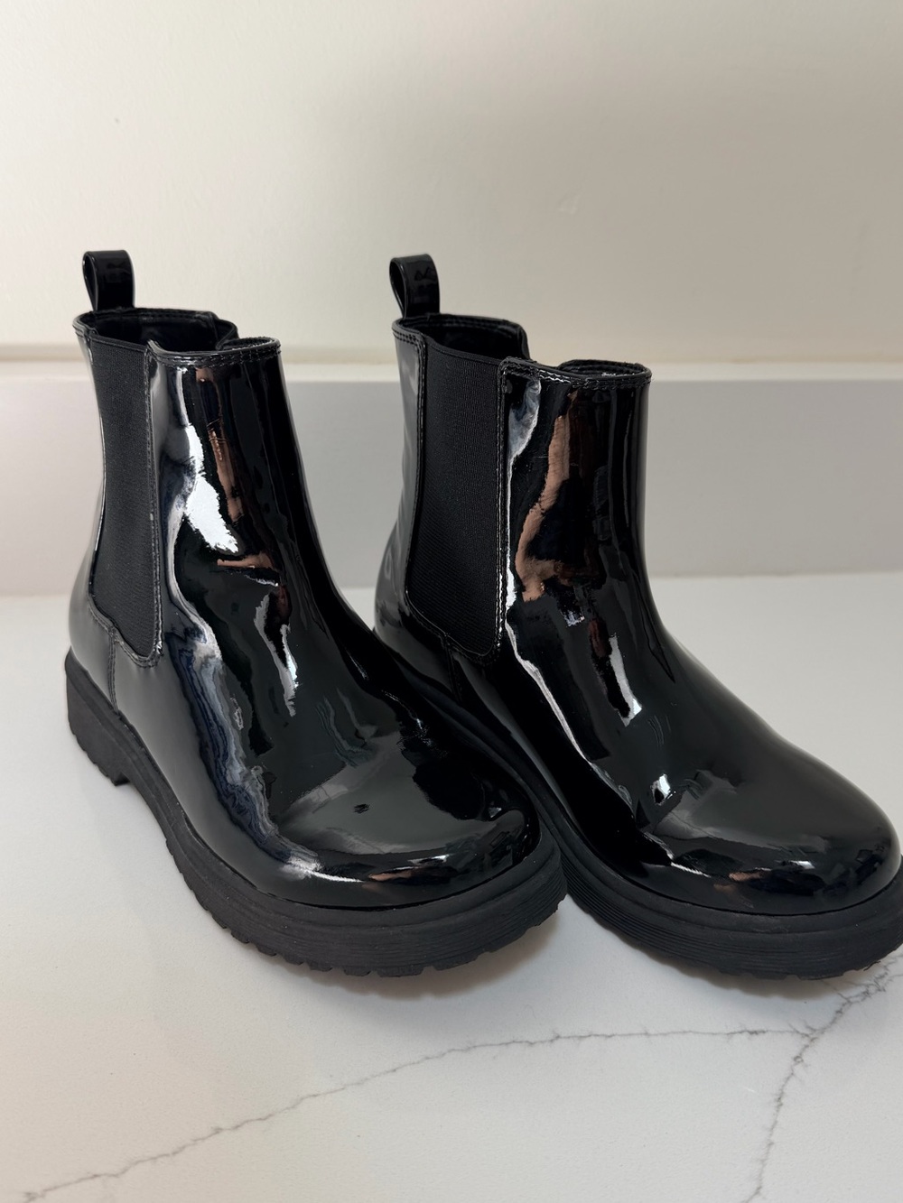 Crewcuts Girls Synthetic Chelsea Boots